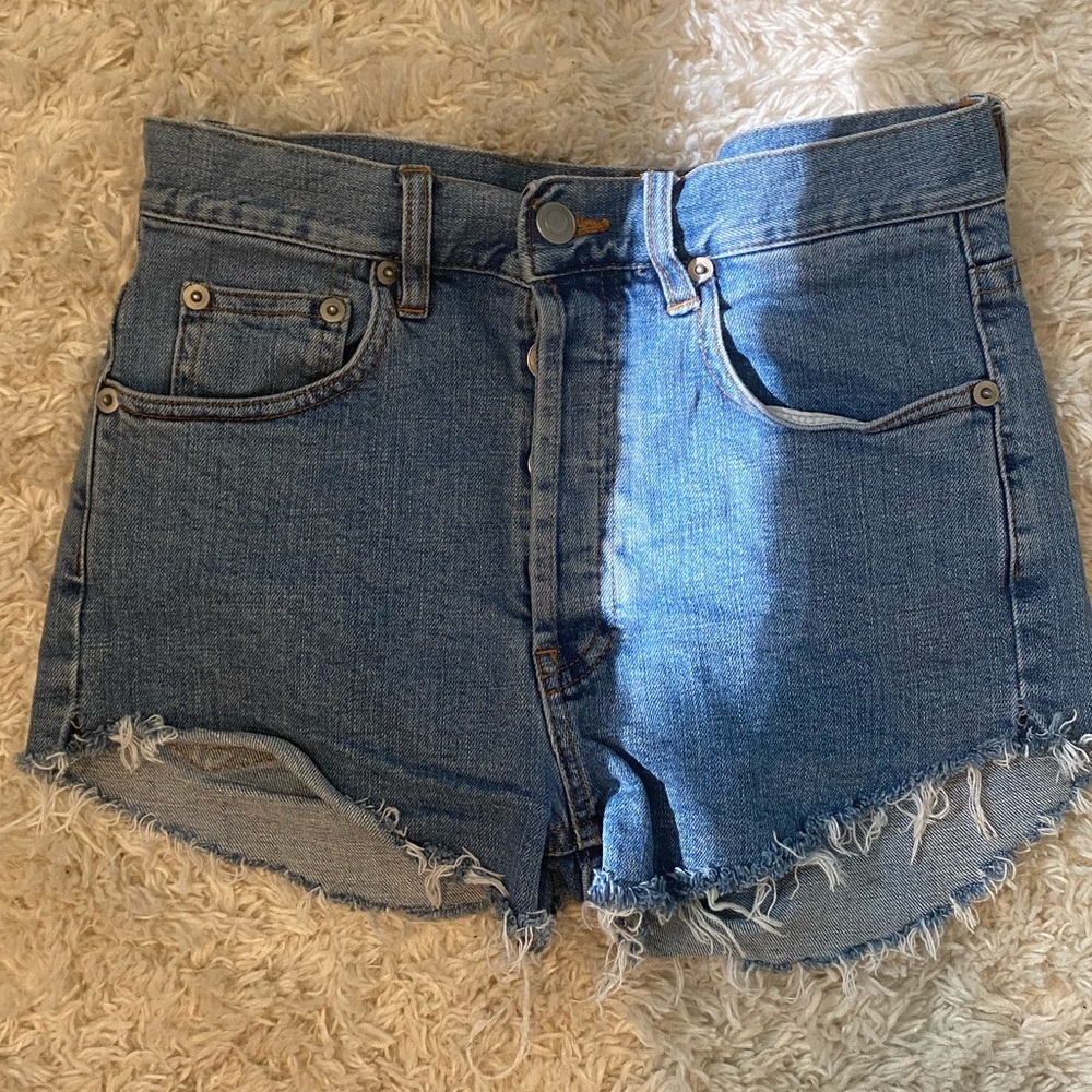 Brandy Melville Blue Jean Shorts